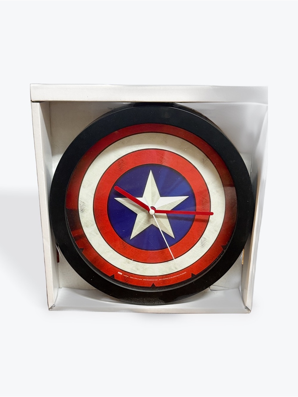 Bioworld Marvel Captain America Clock